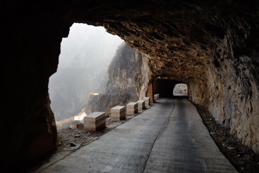 锡崖沟挂壁公路 摄影 pengxh