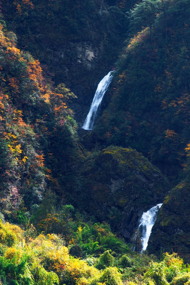 秋色山水 摄影 弈天