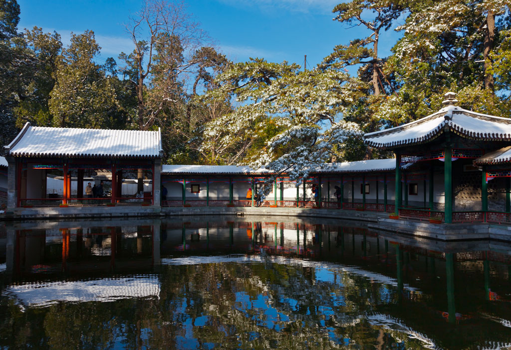 西山晴雪——见心斋 摄影 参宿七