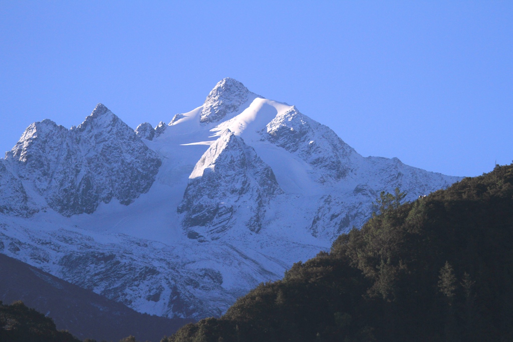 西藏行-尼谷雪峰 摄影 柏岩