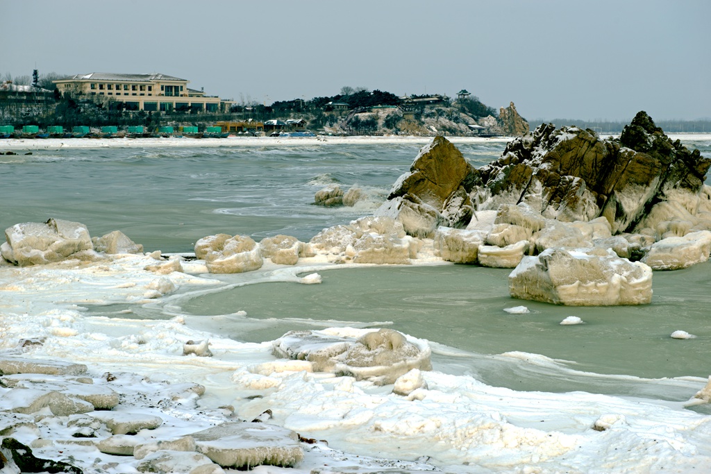 冰雪北戴河 摄影 墨松