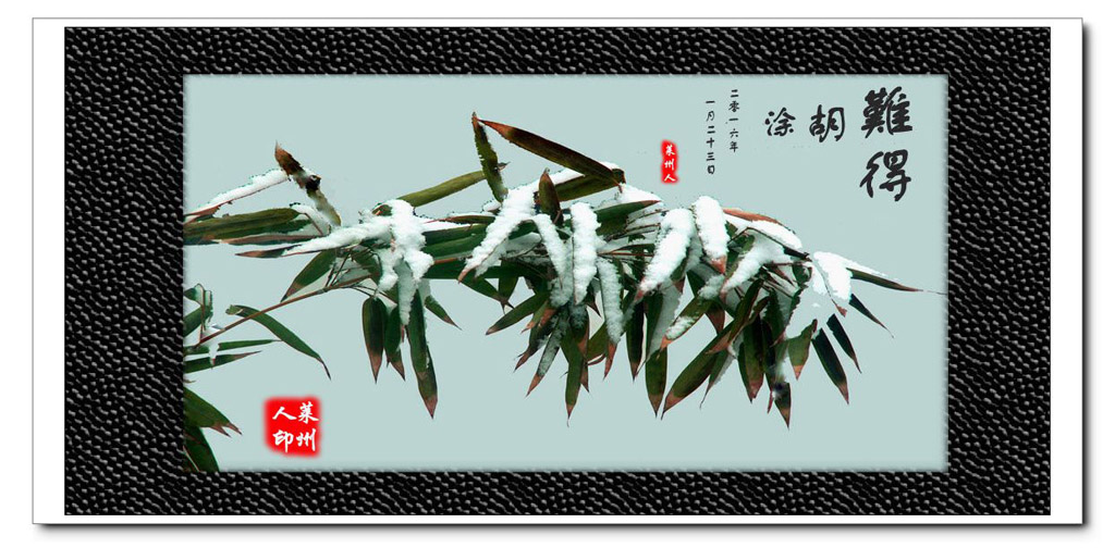 <傲雪>(点大图) 摄影 莱州人