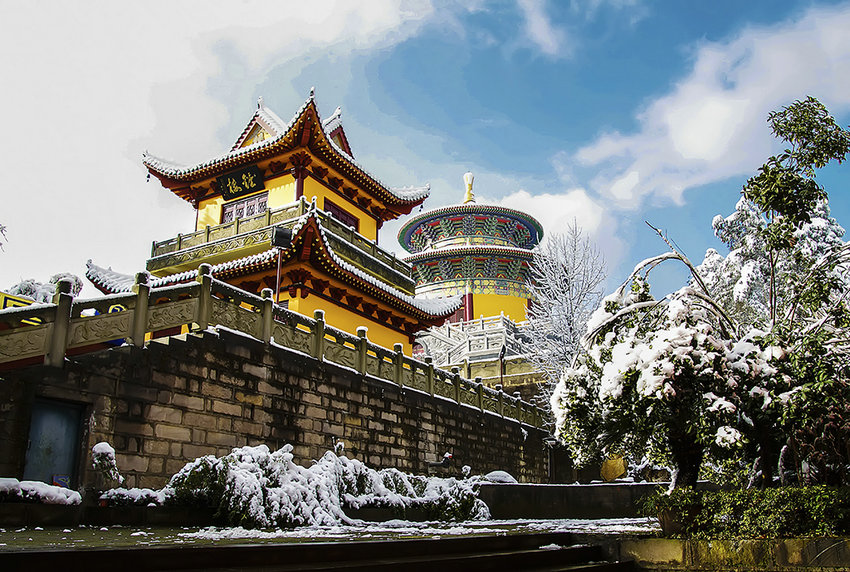 重庆铁山坪僧官寺 摄影 严老头