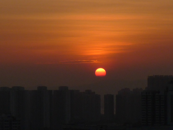 日落 摄影 建智