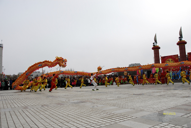 石油城里新春乐（8-2） 摄影 耿昊天