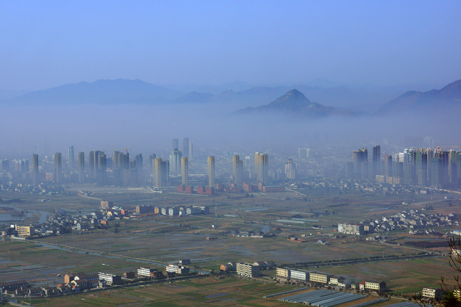 雾中的瓯南大地 摄影 流浪尘世