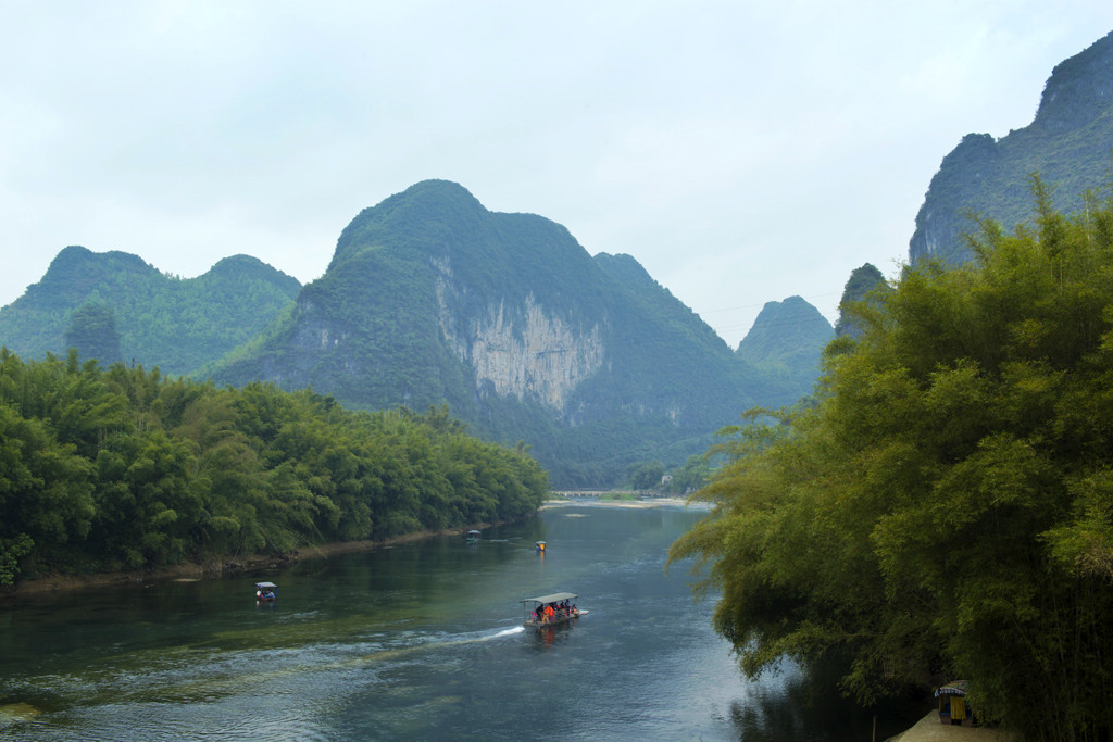 青山碧水 摄影 桃花江