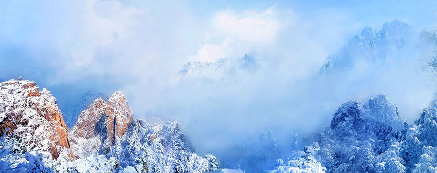 黄山雪7 摄影 拂锺无声