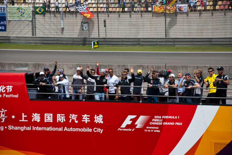 F1车手全家福 摄影 小红椒