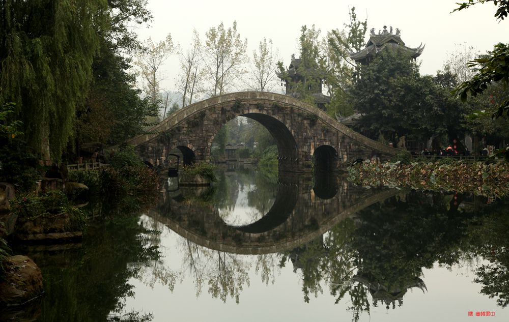 古镇古桥 摄影 嘿.寒地黑土