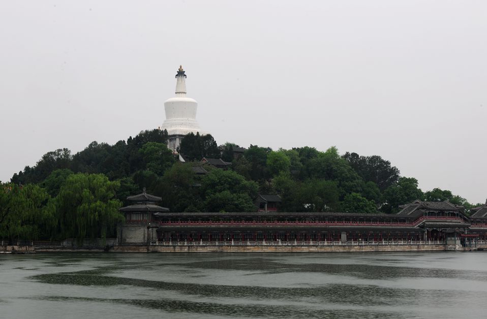 雨中的北海公园 摄影 老船员