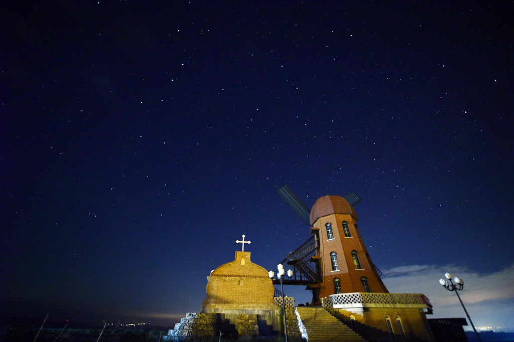 青岛夏夜的星空 摄影 qdzp