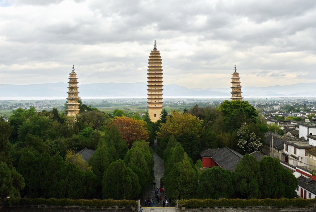 大理地标——三塔 摄影 阿鹏哥