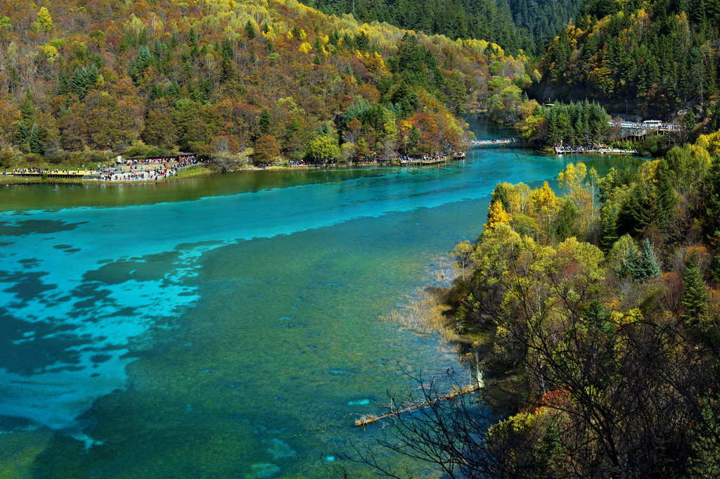 九寨沟五花海 摄影 山也还是那山