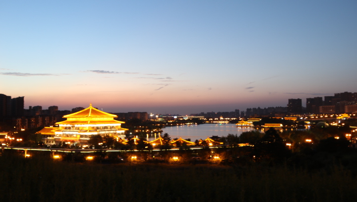 西安 夜曲江 摄影 青松流水