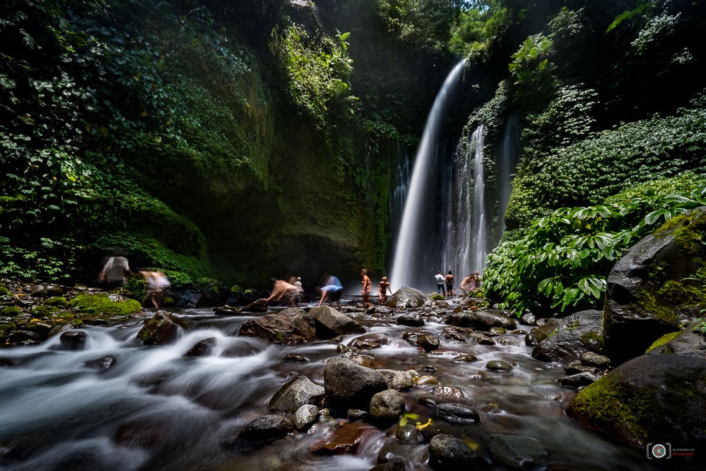 Waterfall Sedang Gile II Lombo 摄影 chookia