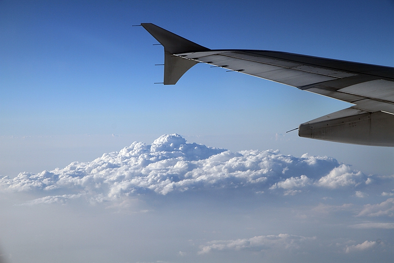 机翼的云海 摄影 黄吕来2016