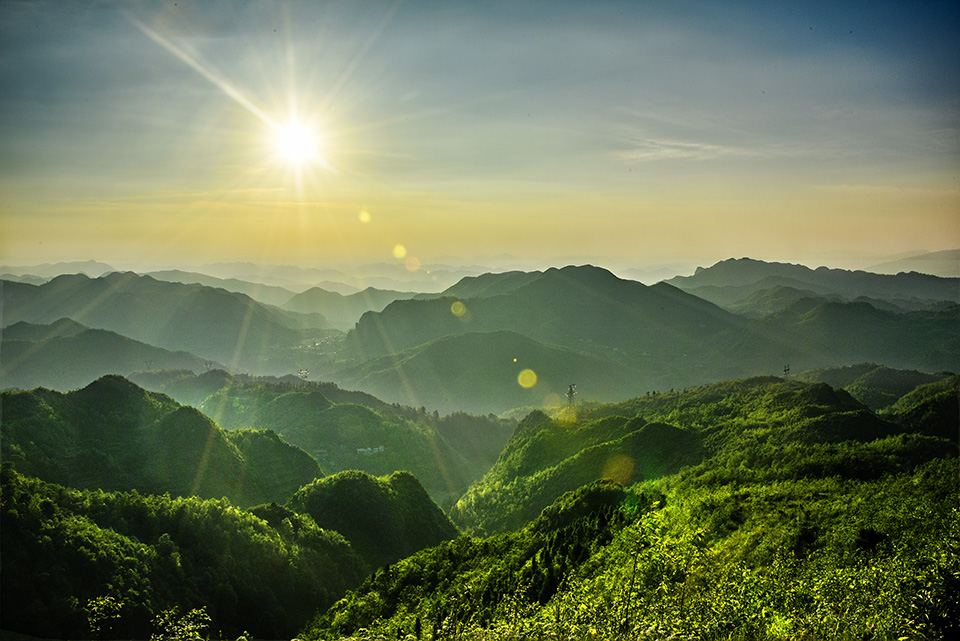 晨曦 摄影 一指江山