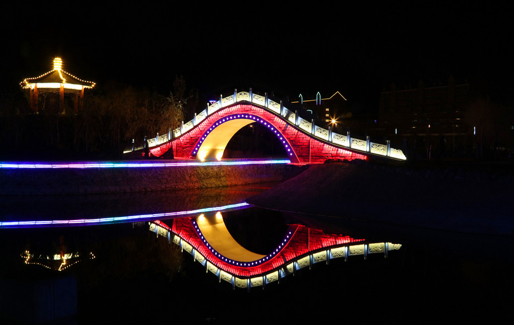 美丽的夜晚 摄影 书剑客