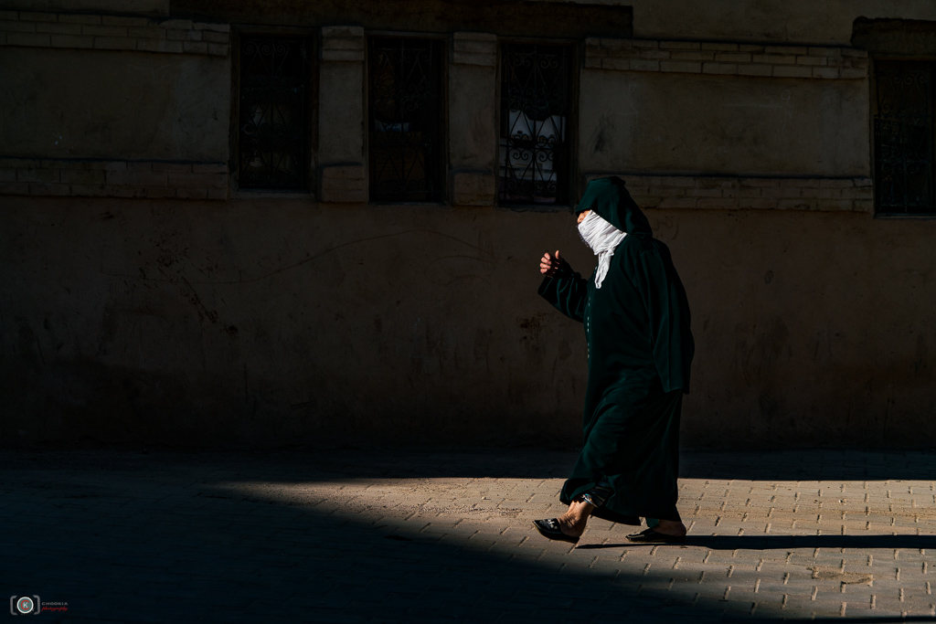 Walking In Morocco Street 摄影 chookia