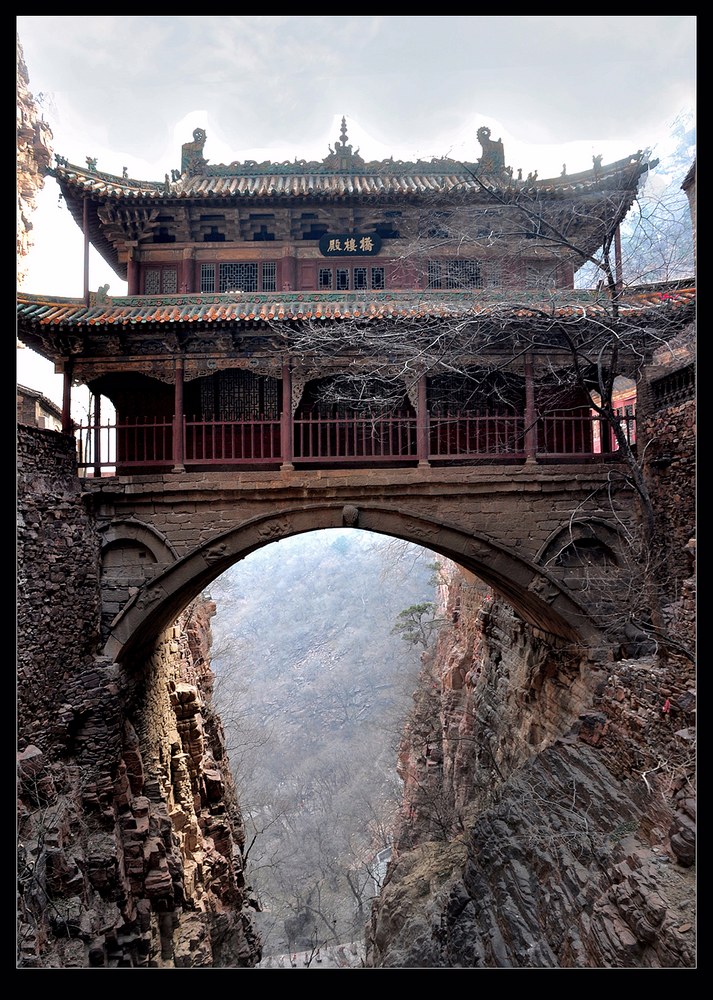 悬空寺 摄影 河北人