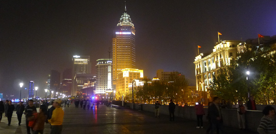 上海外滩夜景 摄影 飘逸越洋