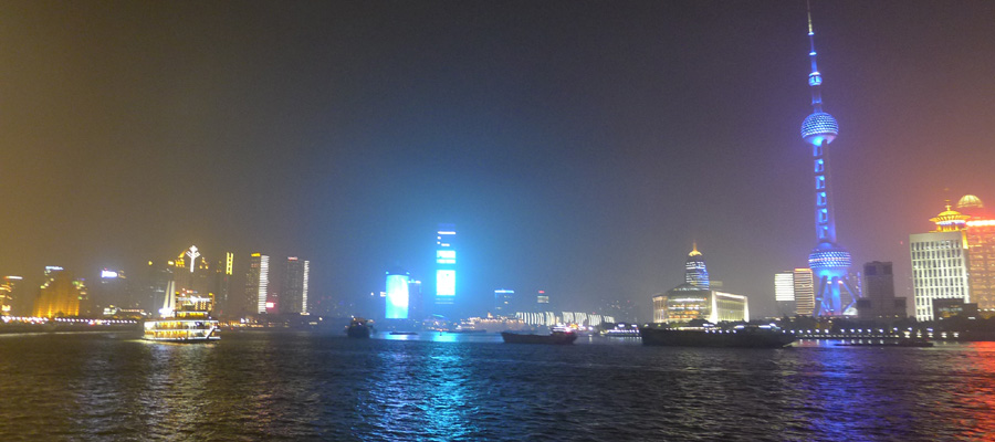 上海外滩夜景 摄影 飘逸越洋