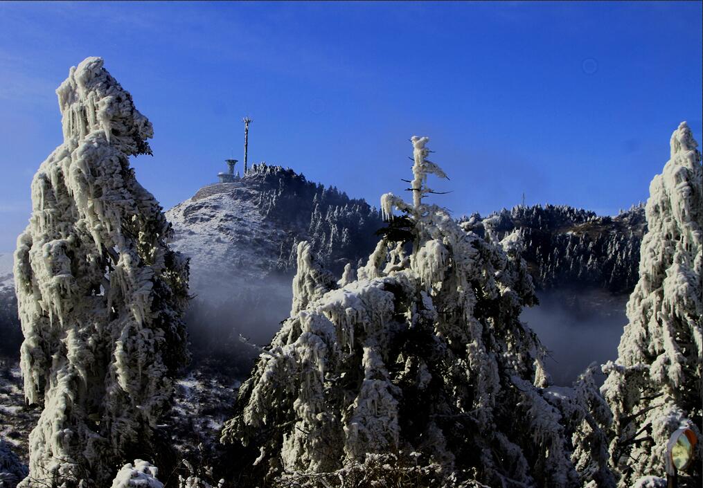 冰雪神农顶 摄影 于搏