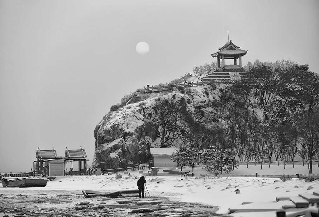 雪日苍颜 摄影 湛思