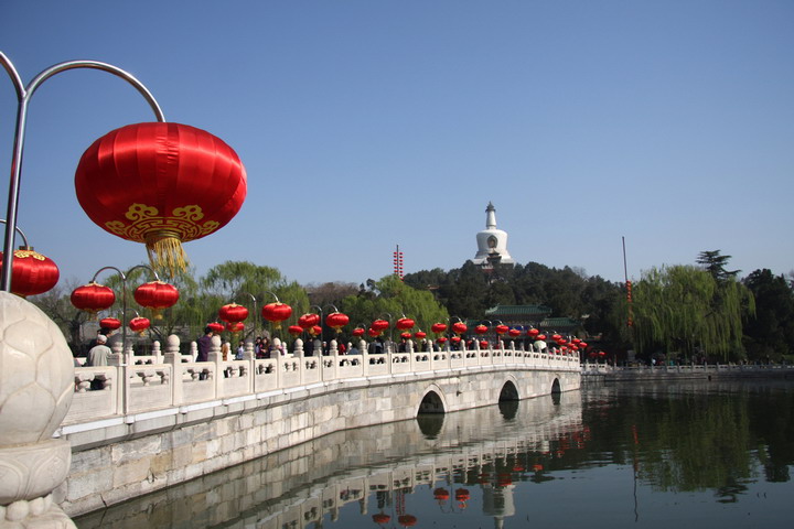 节日北海公园 摄影 大文豪