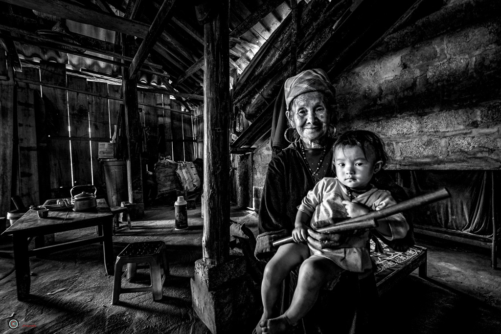 Grandma And Grandson II Sapa 摄影 chookia