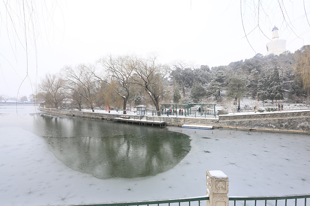 北海的雪 摄影 天上来