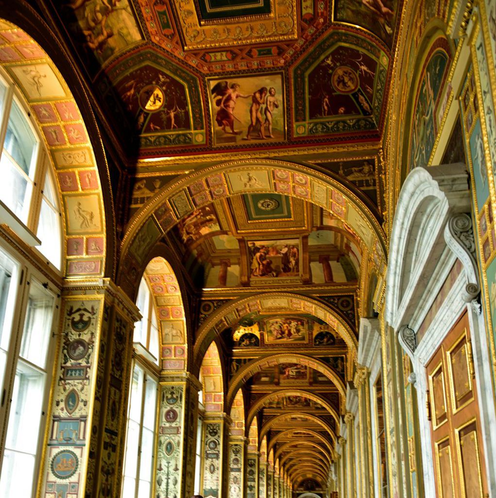 秋游北欧：俄罗斯-圣彼得堡冬宫：艺术的长廊 摄影 景仲平