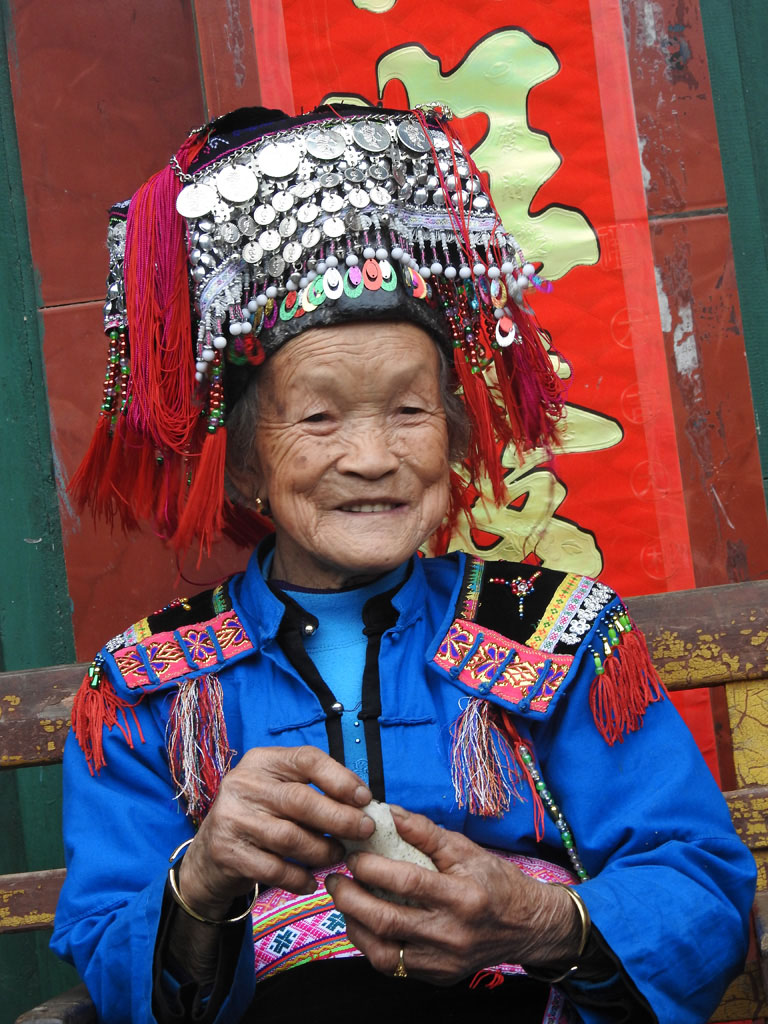 百岁老人 摄影 点击