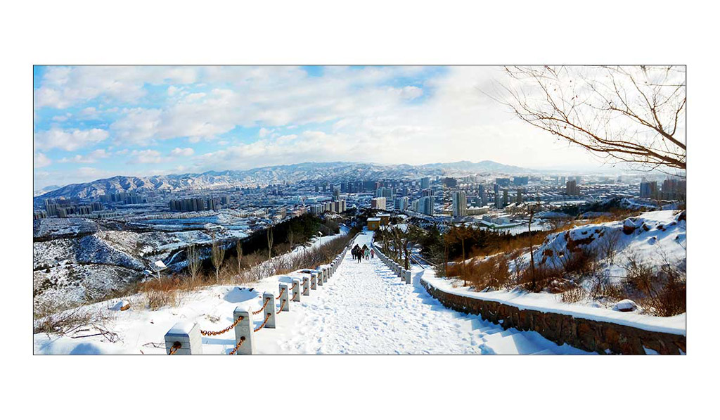 塞外山城  雪后  八方台景区 摄影 zolaman