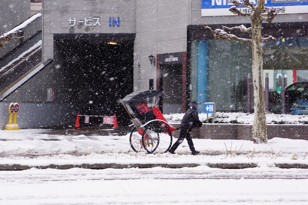 风雪归 摄影 睁一只眼