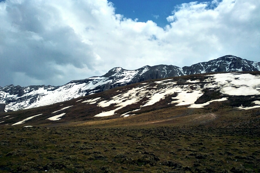 迭山横雪 摄影 叶飘四季