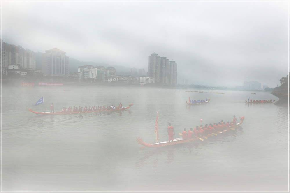 雨城雾景 摄影 萨奇