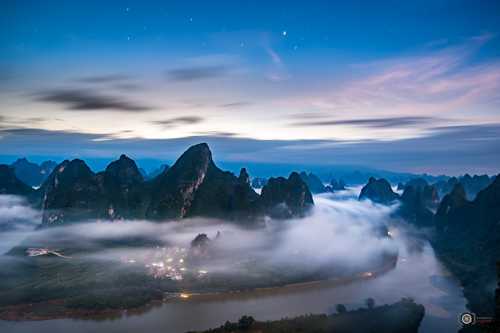 Dawn II XiangGong Mountain-相公山 摄影 chookia