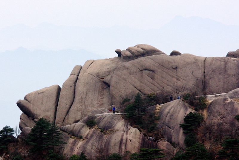 黄山鳌鱼峰 摄影 wangshihua