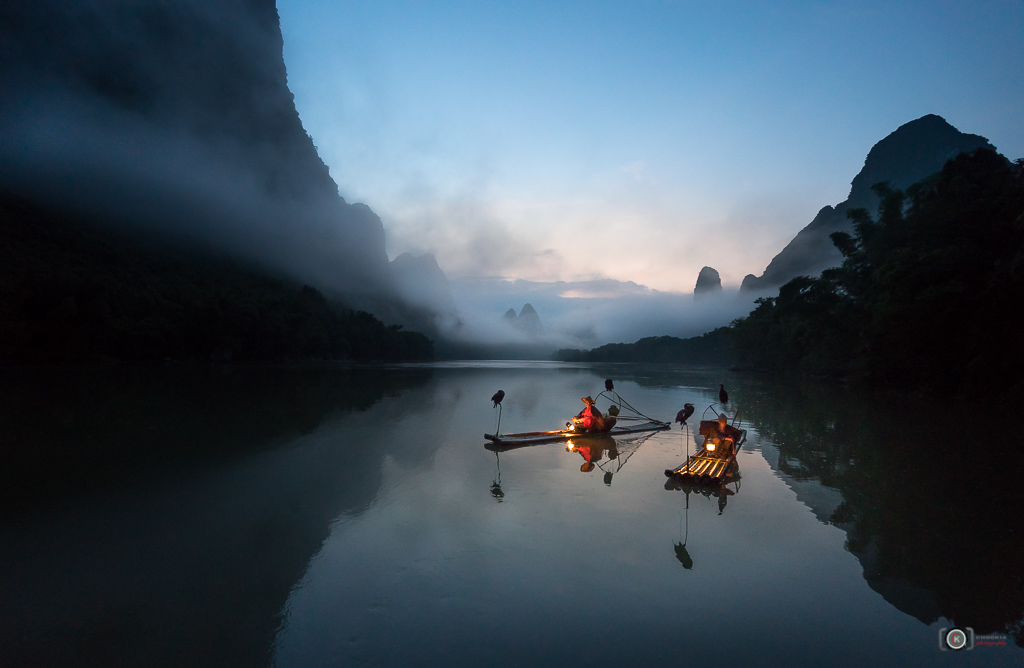 Dawn  II Yangshuo-Guilin 桂林漓江 摄影 chookia