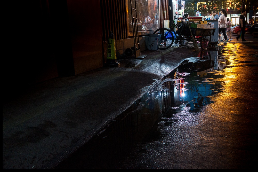 雨夜 摄影 延川