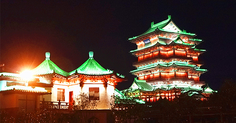 城市夜景2 摄影 雨夜静悄悄