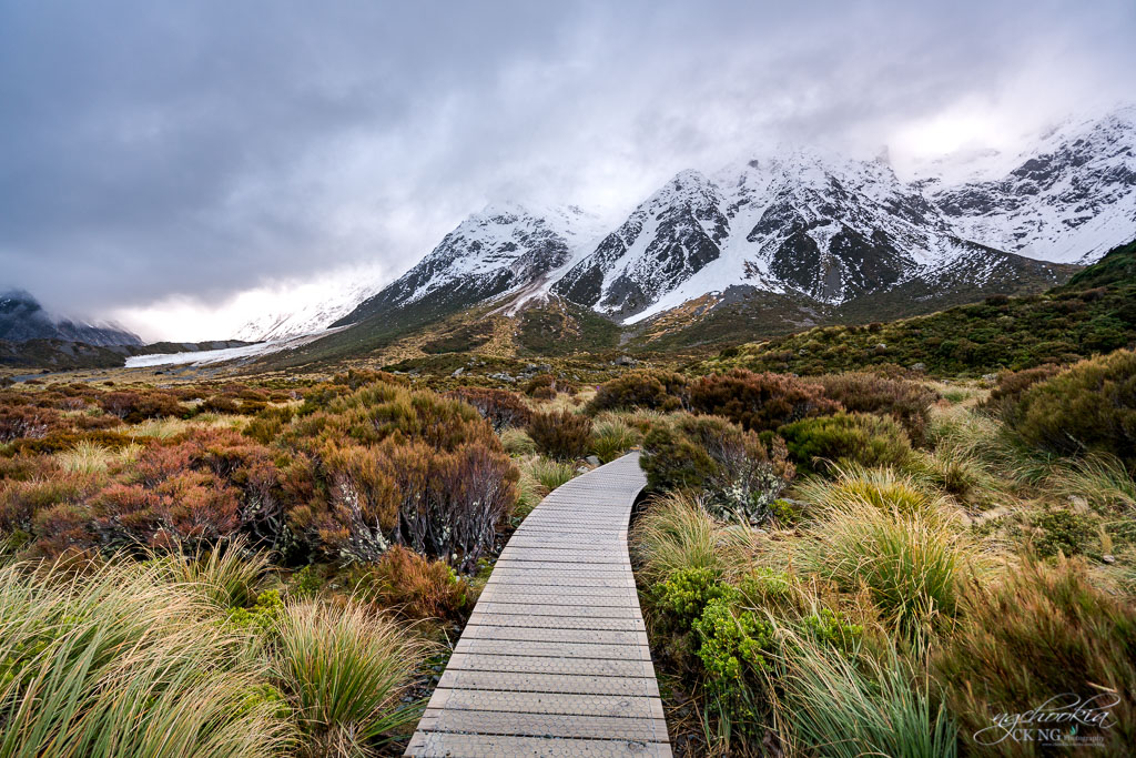 Boardwalk II Hooker Valley NZ 摄影 chookia