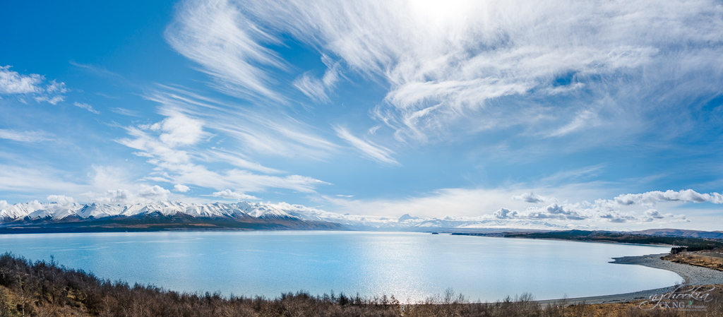 Calm 海阔天空 II  Pukaki Lake 摄影 chookia