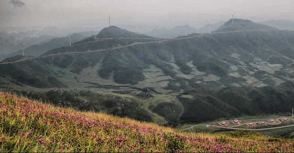 韭菜坪 摄影 早春二月