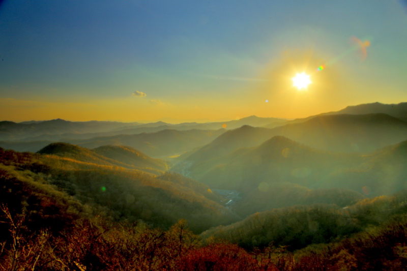 日光普照天女山 摄影 jsrh2014