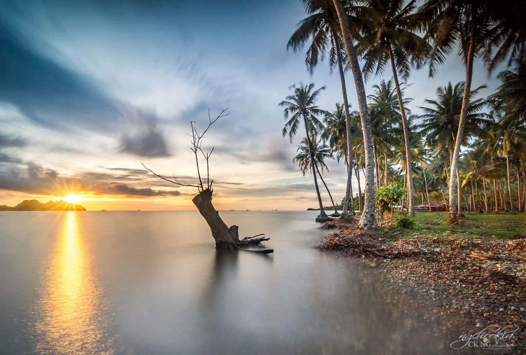 Sunset II Sg Pisamg-Padang 摄影 chookia