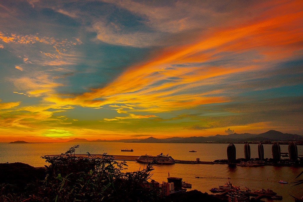 夕阳 摄影 岁月的流光