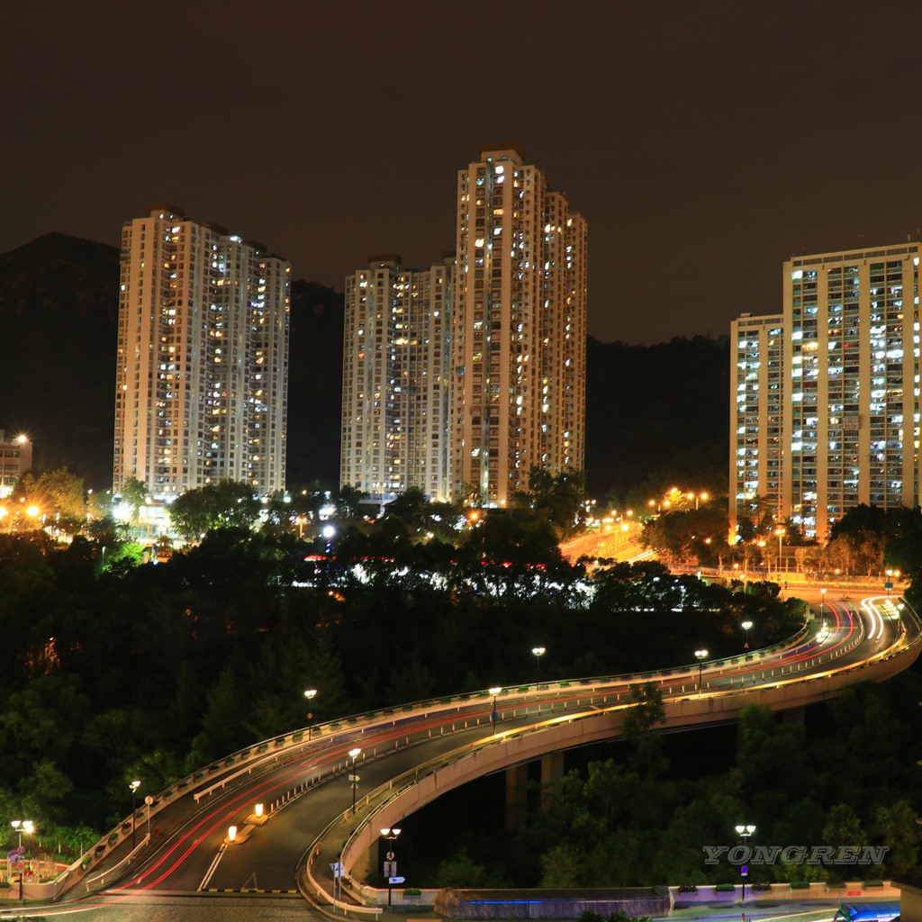 香港夜之一角 摄影 雍仁